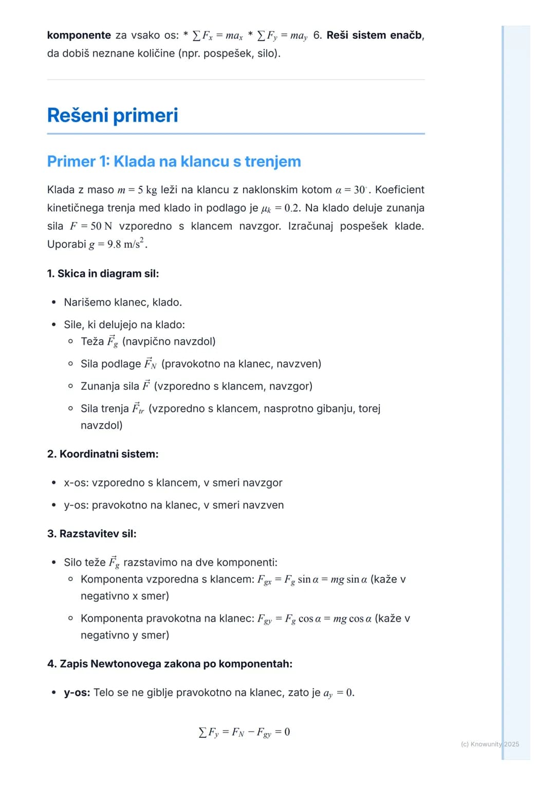# Kinematika in dinamika točke

Uvodni pregled

Kinematika in dinamika točke sta osnova mehanike. Kinematika opisuje kako
se telesa gibljejo