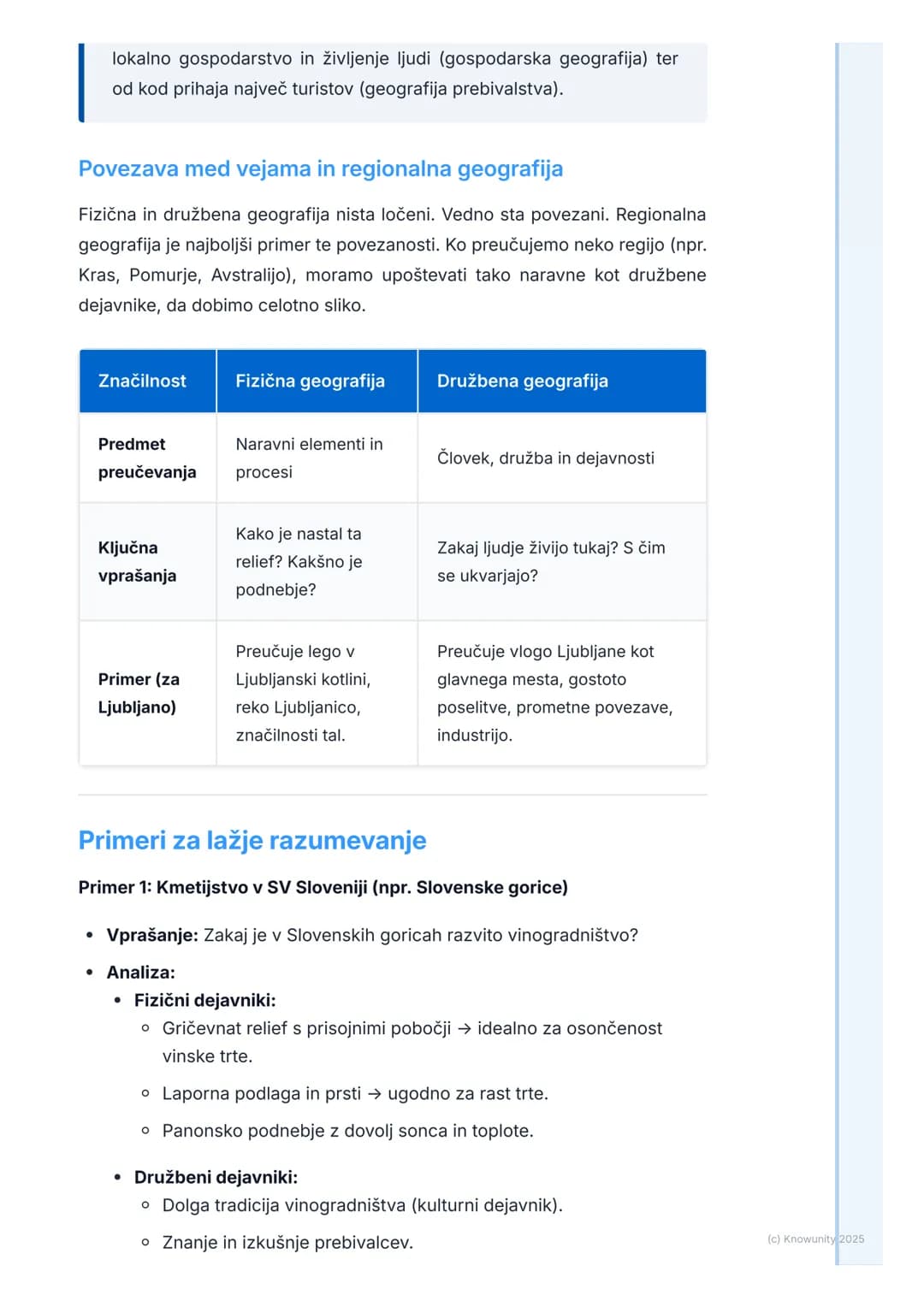 # Kaj je geografija?

Kaj je geografija?

Geografija je veda, ki preučuje Zemljino površje. Ampak to ni samo
opisovanje, kje so kakšne gore 