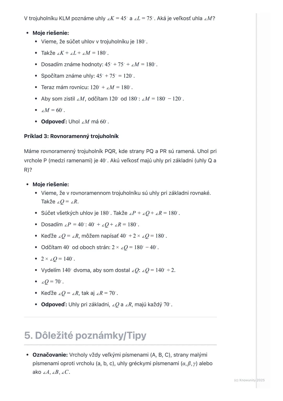 # Trojuholník - základné pojmy
1. Prehľad trojuholníkov
Trojuholník je jeden z najzákladnejších tvarov v geometrii. Stretávame sa s ním
vš